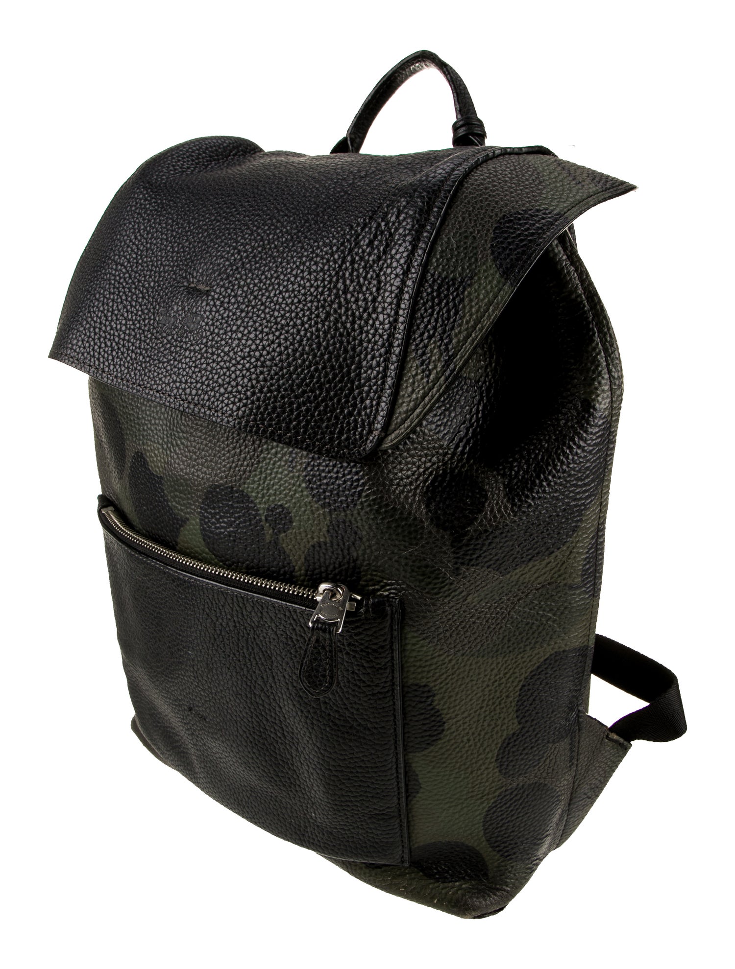 Coach Leather Backpack