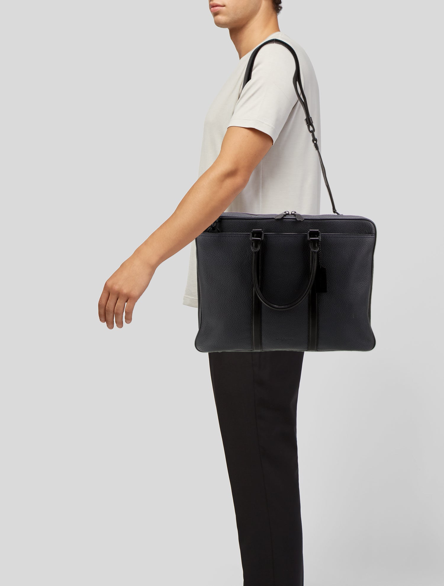 Coach Leather Briefcase