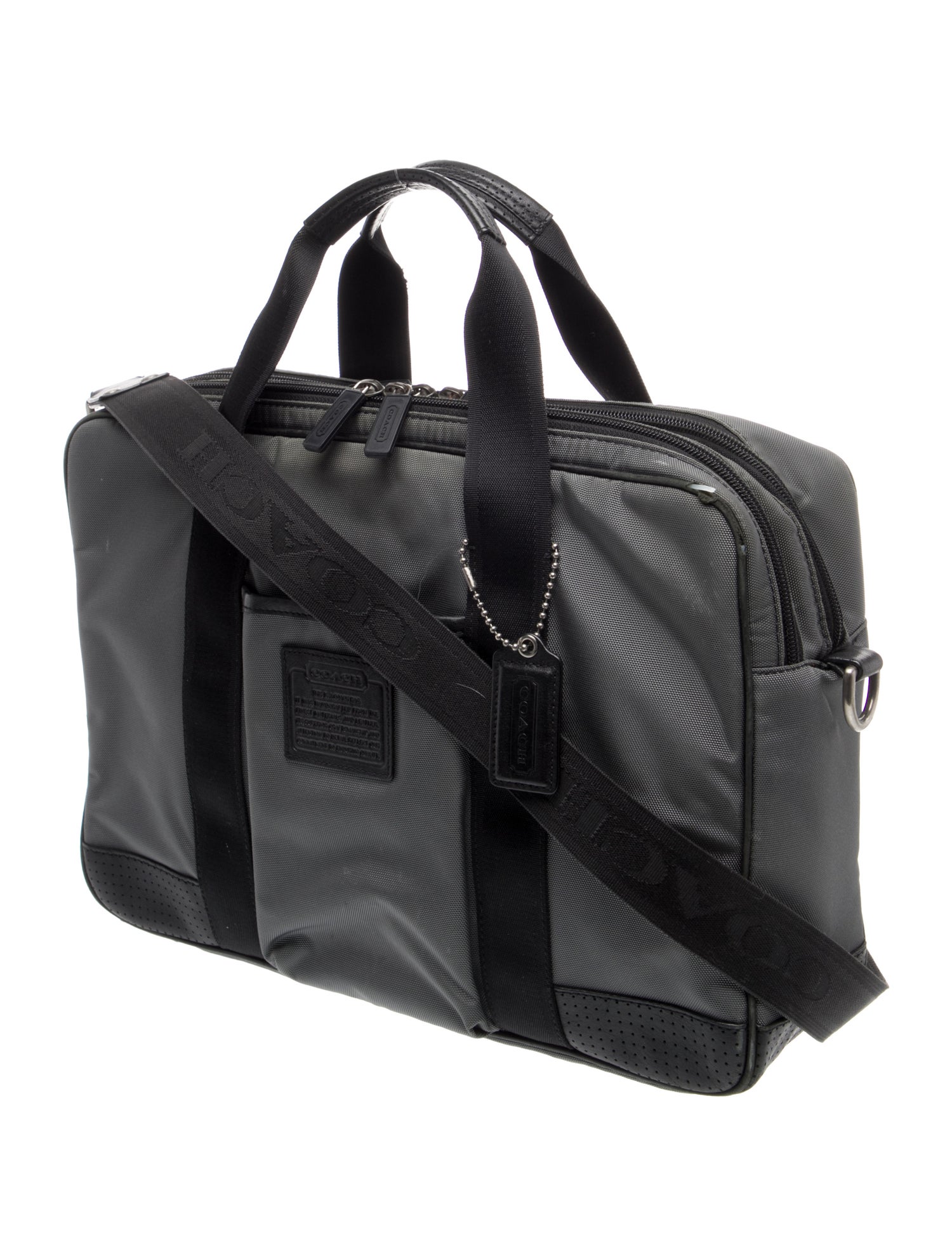 Coach Canvas Briefcase