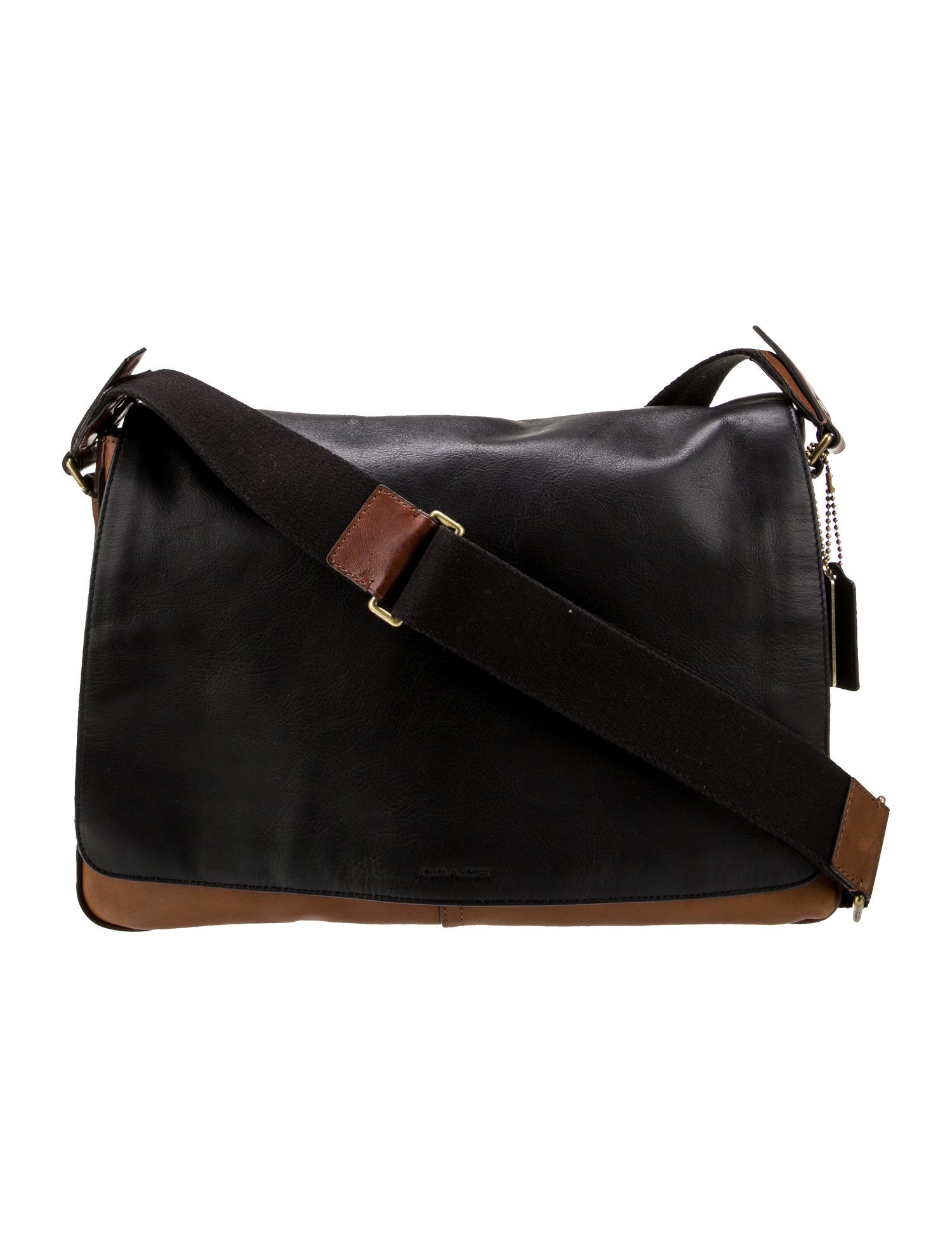 Coach Leather Messenger Bag