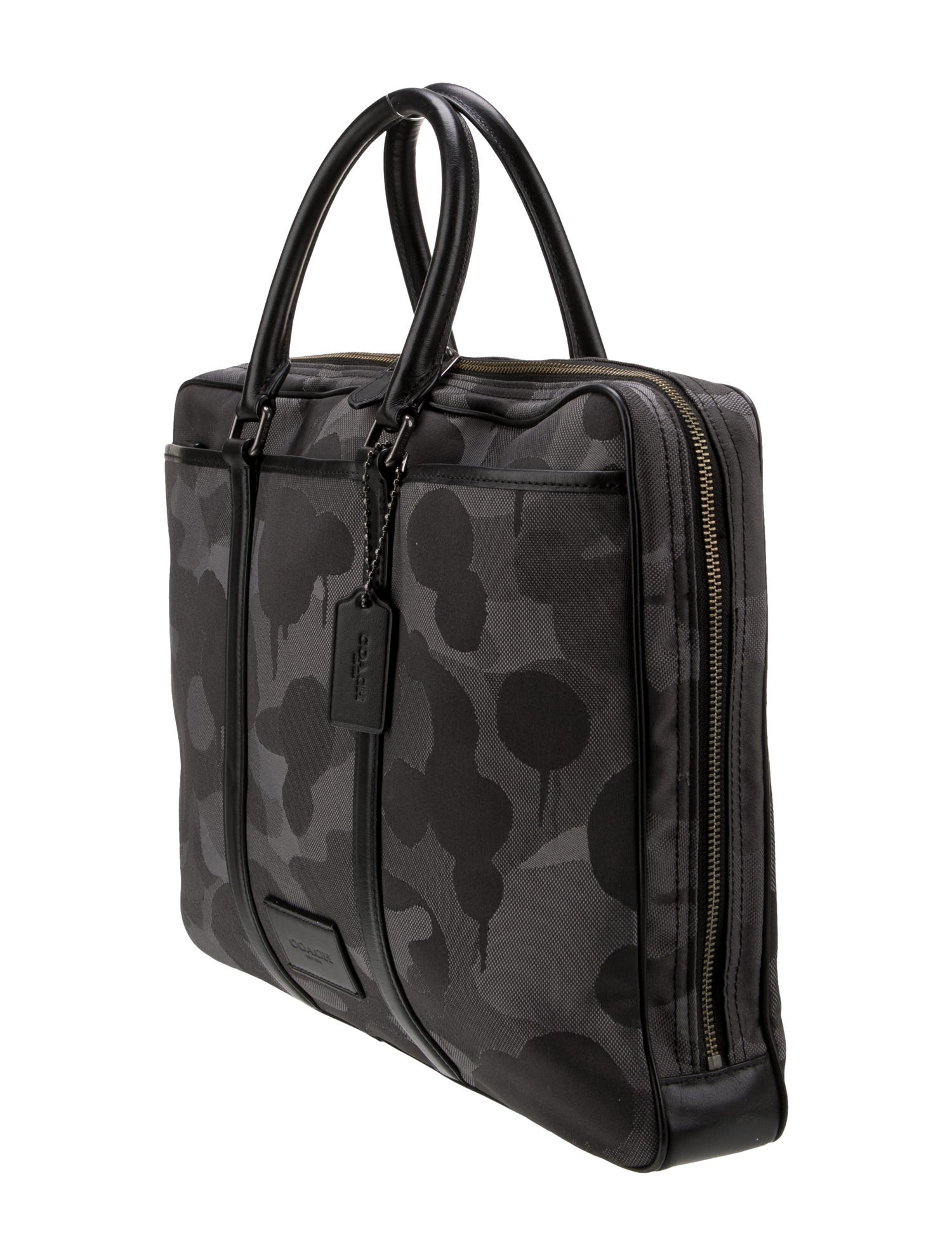 Coach Canvas Briefcase