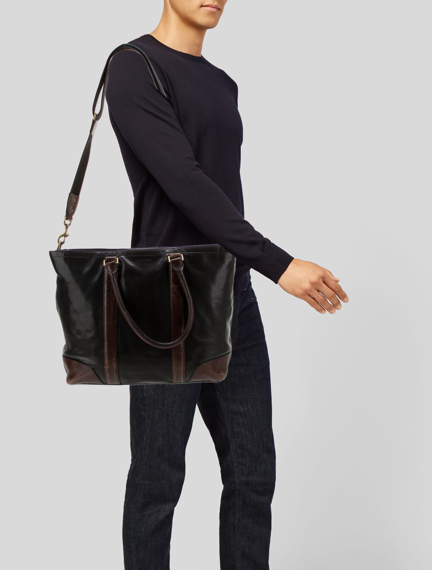 Coach Leather Tote