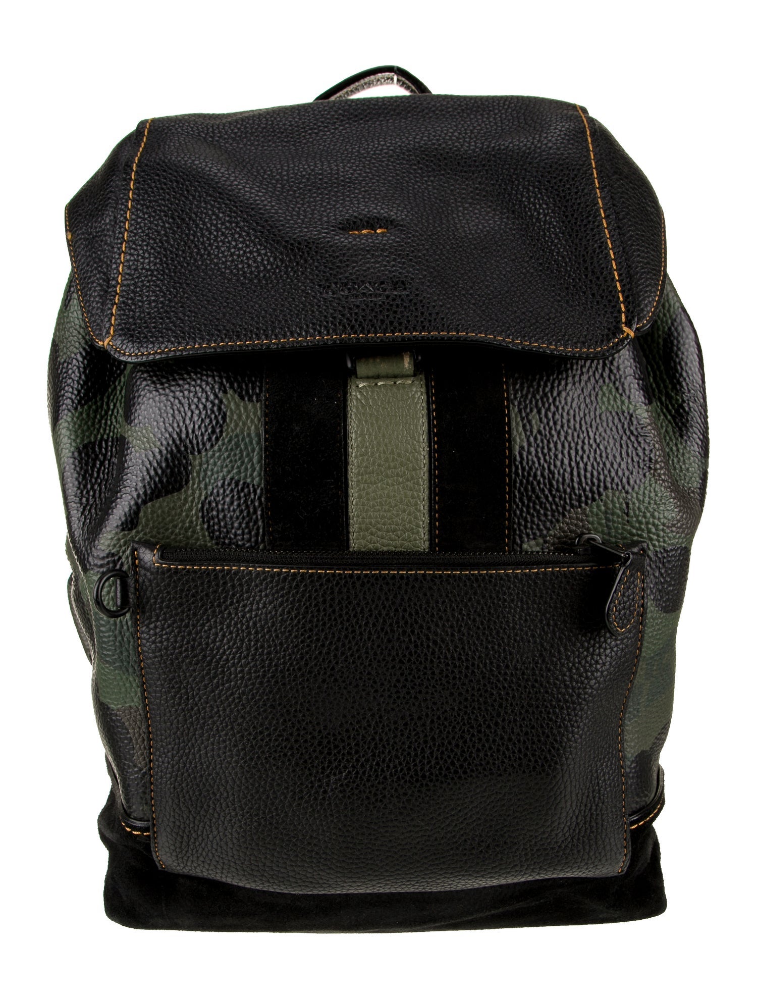 Coach Leather Backpack