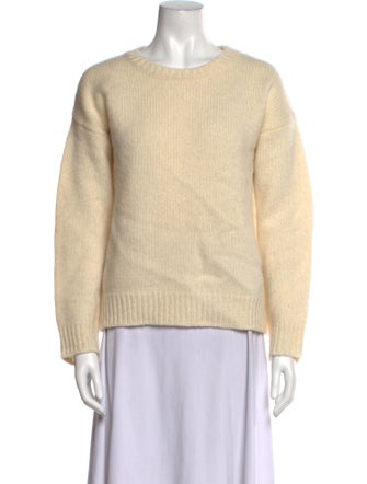 Cristaseya Wool Scoop Neck Sweater