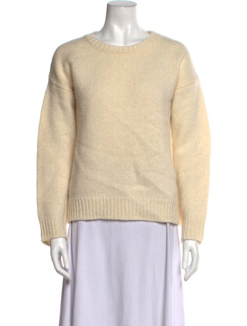 Cristaseya Wool Scoop Neck Sweater