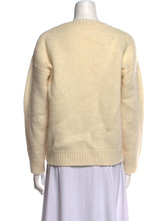 Cristaseya Wool Scoop Neck Sweater