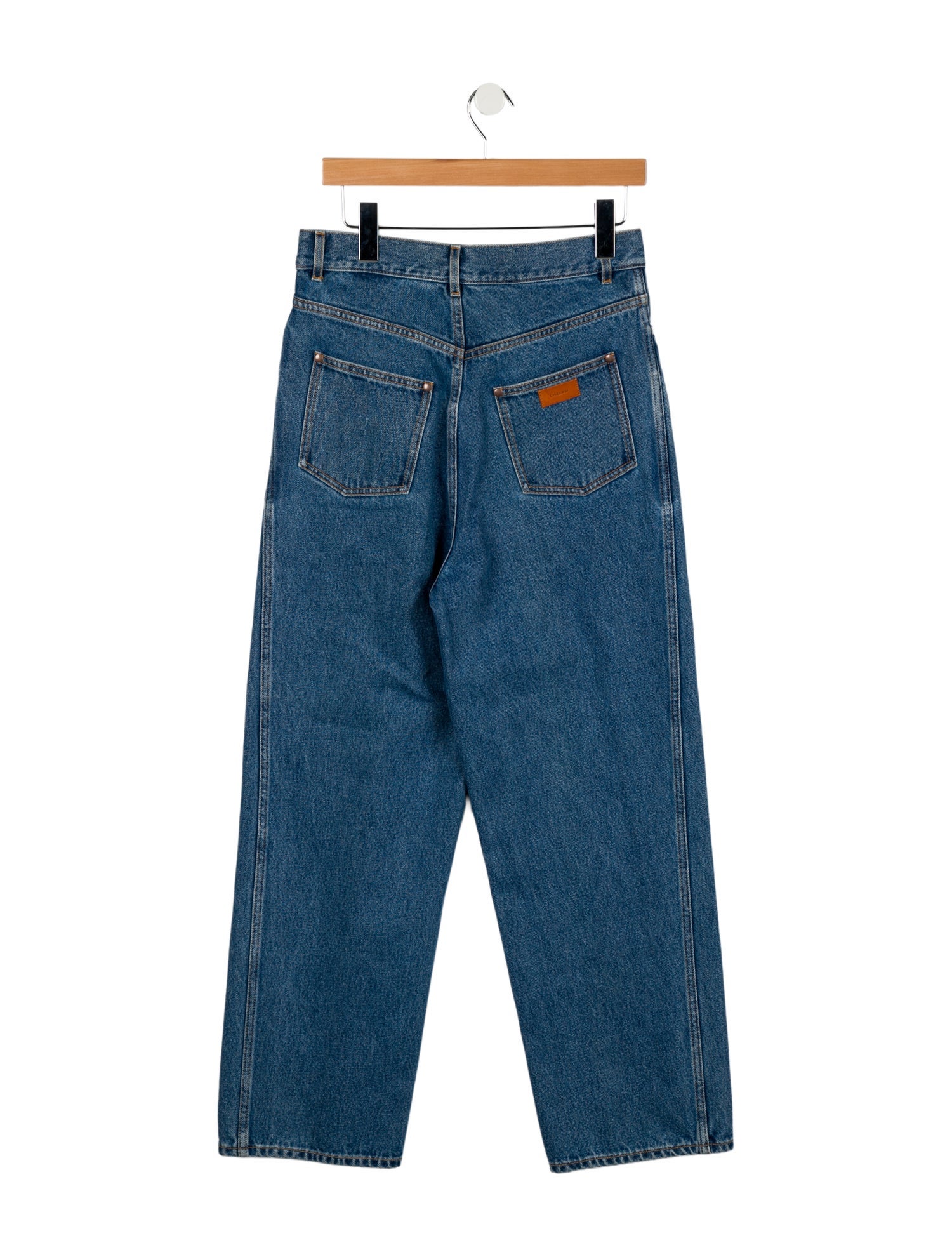 Cristaseya High-Rise Straight Leg Jeans