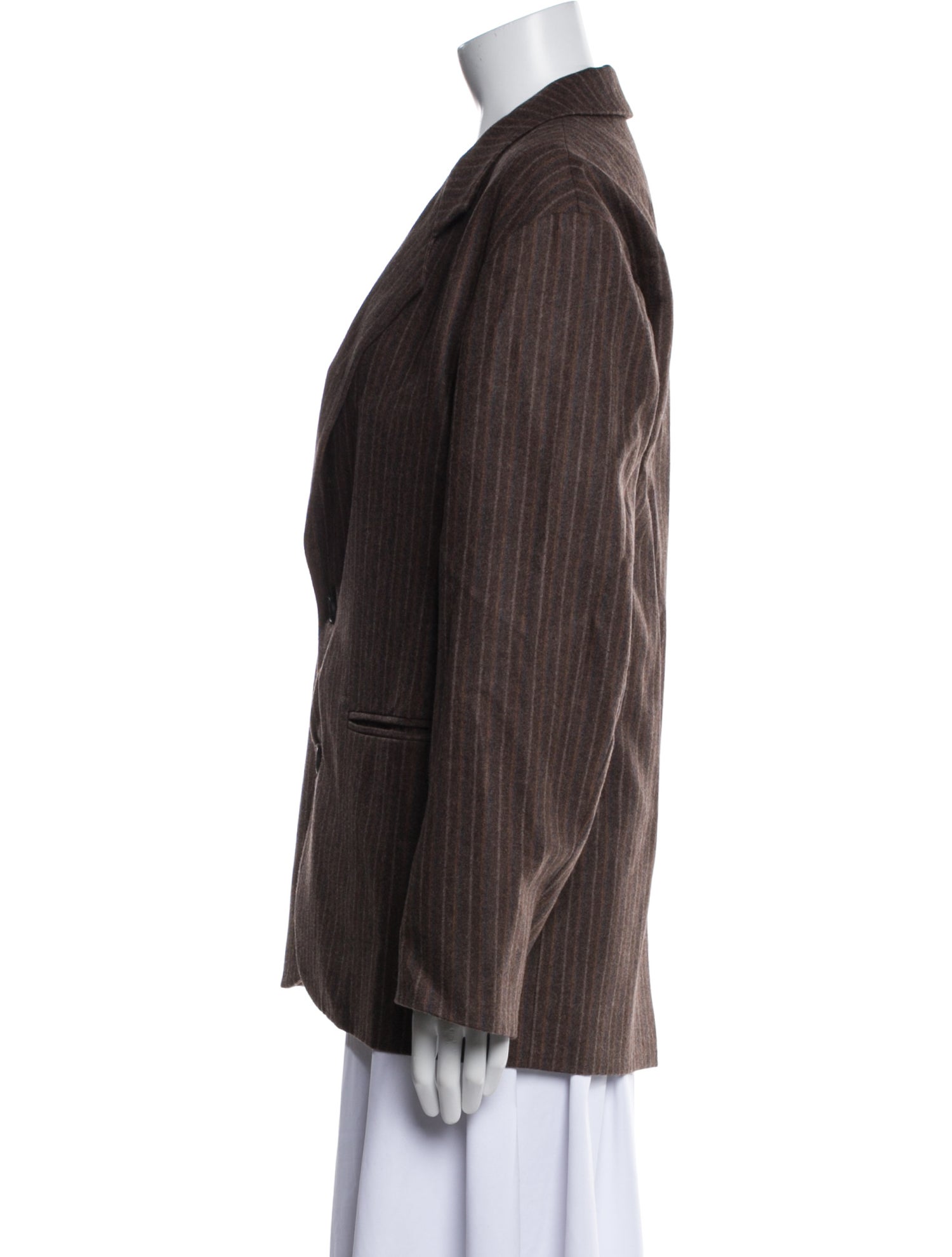 Cristaseya Virgin Wool Striped Blazer