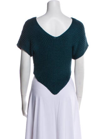 Cristaseya Silk Scoop Neck Sweater