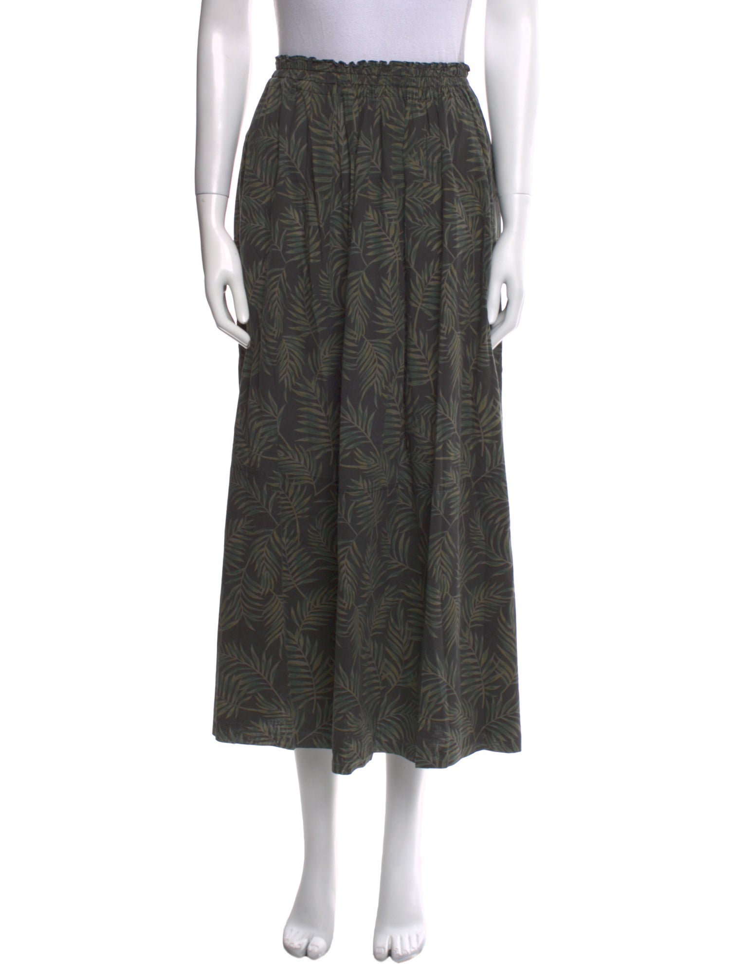 Cristaseya Printed Midi Length Skirt