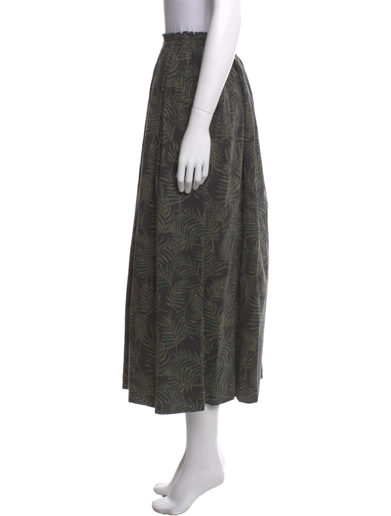 Cristaseya Printed Midi Length Skirt