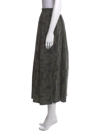 Cristaseya Printed Midi Length Skirt