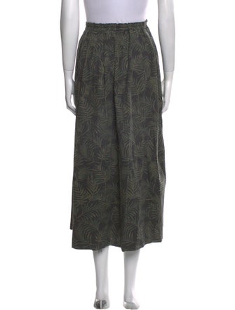 Cristaseya Printed Midi Length Skirt