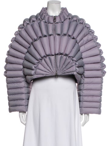 Pre-owned Christopher Raxxy Down Jacket In Purple