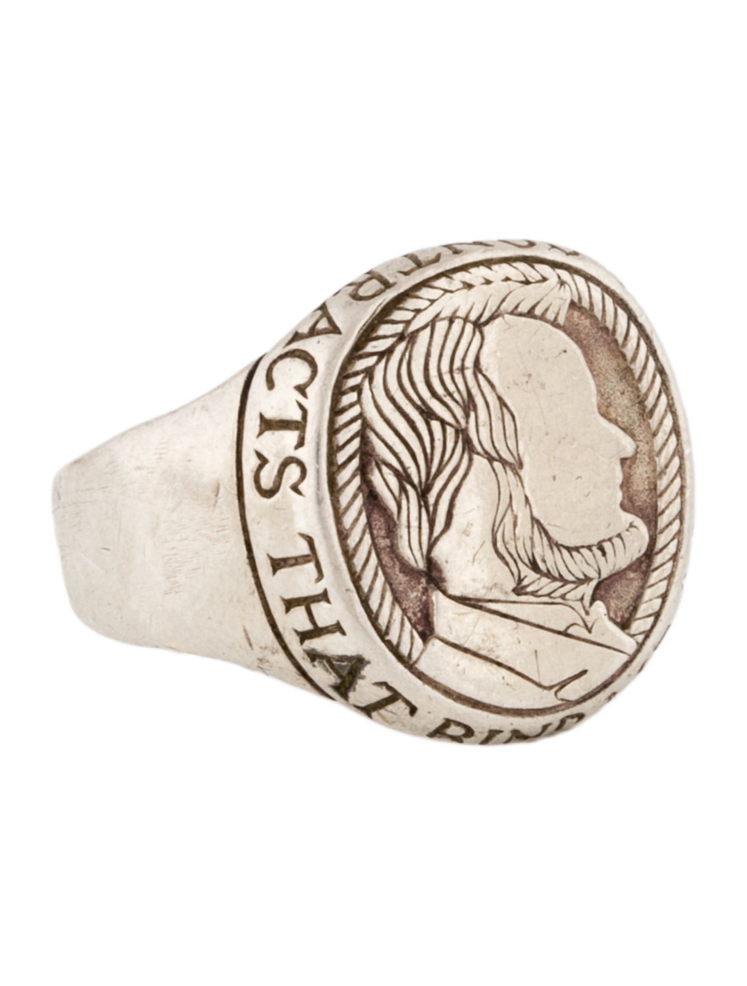 Fiat Lux Honest Abe Signet Ring
