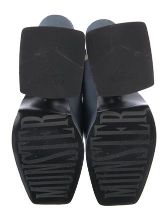 Comme Des Garcons x John Fluevog Leather Slingback Pumps