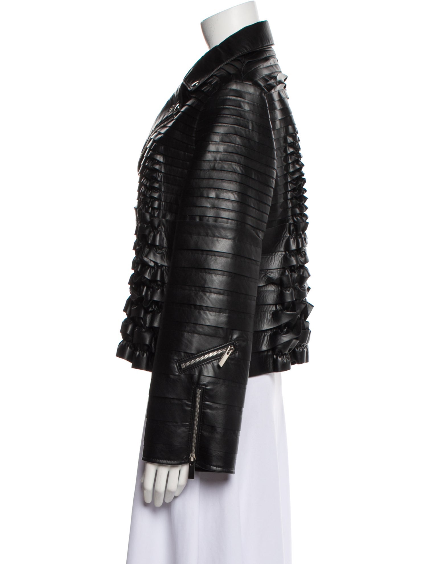 Comme des Garçons Noir Kei Ninomiya 2019 Vegan Leather Biker Jacket