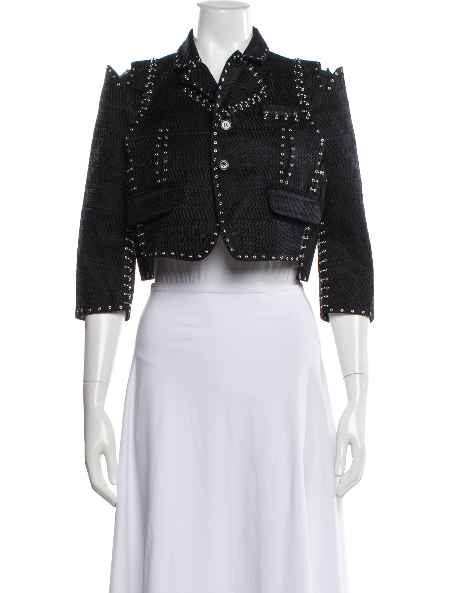 noir kei ninomiya 2019 Striped Evening Jacket