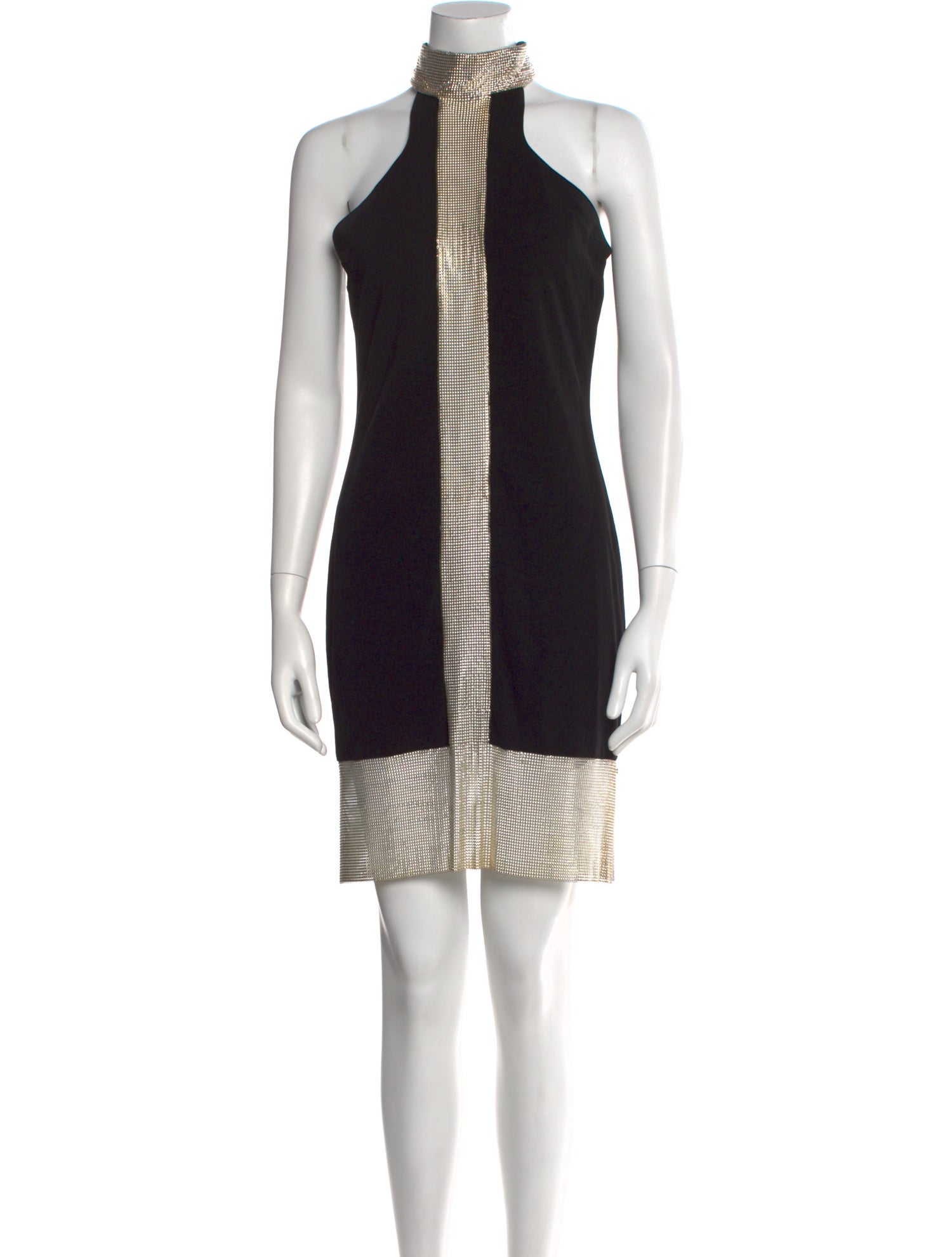 CDGNY by CD Greene Colorblock Pattern Knee-Length Dress