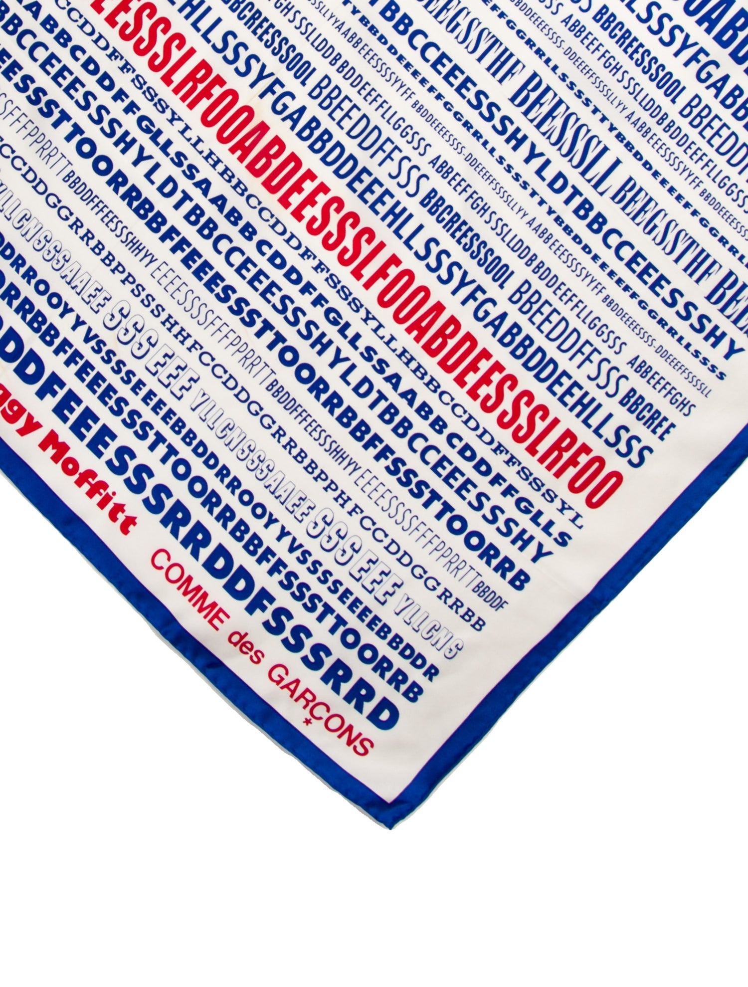 Comme des Garcons x Peggy Moffitt Silk Vintage Bandana