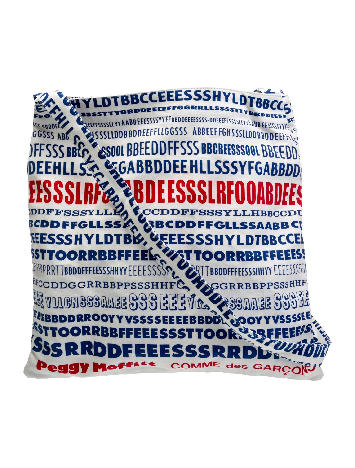 Comme des Garcons x Peggy Moffitt Canvas Crossbody Bag Vintage