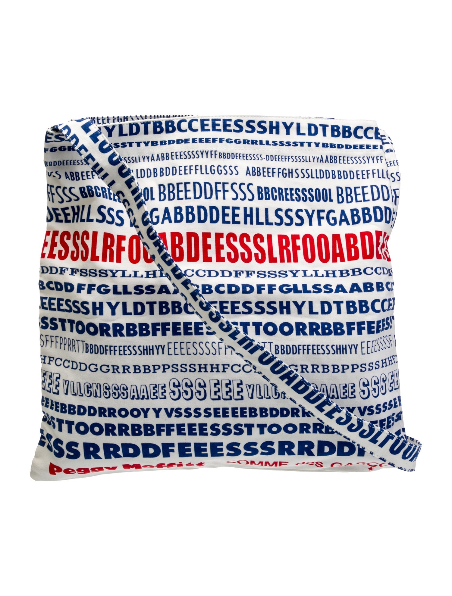 Comme des Garcons x Peggy Moffitt Canvas Crossbody Bag Vintage