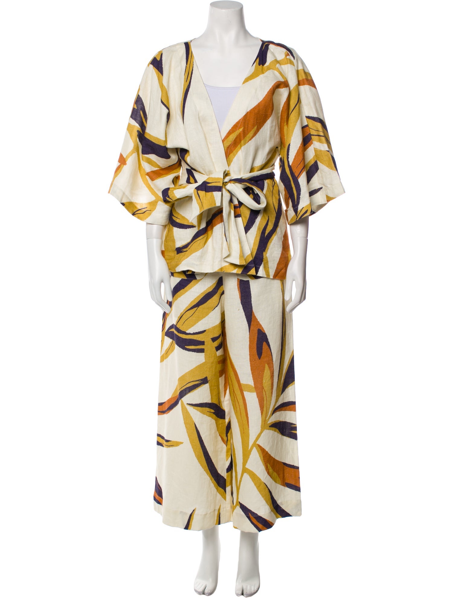 Cala de la Cruz Printed Pant Set