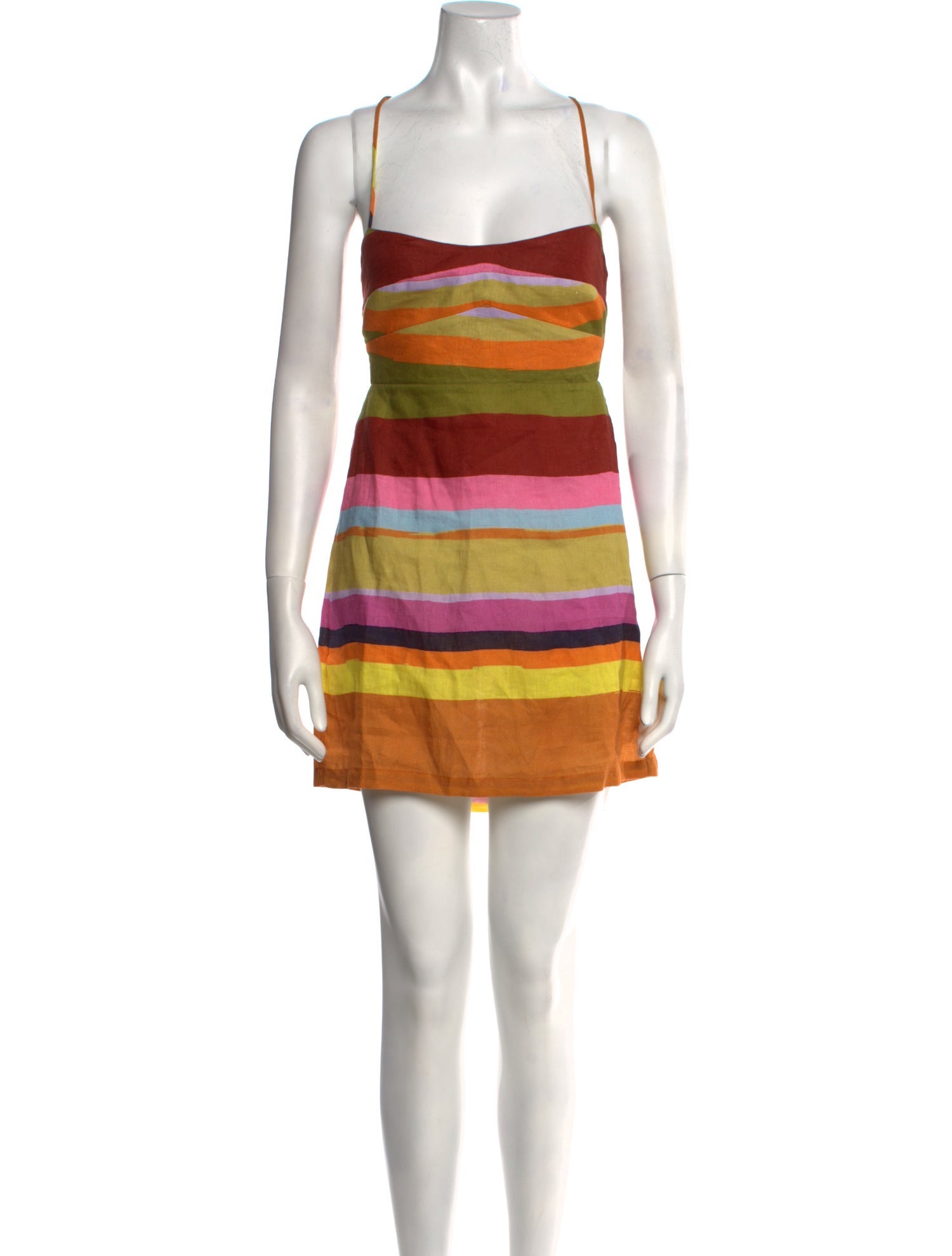 Cala de la Cruz Linen Mini Dress