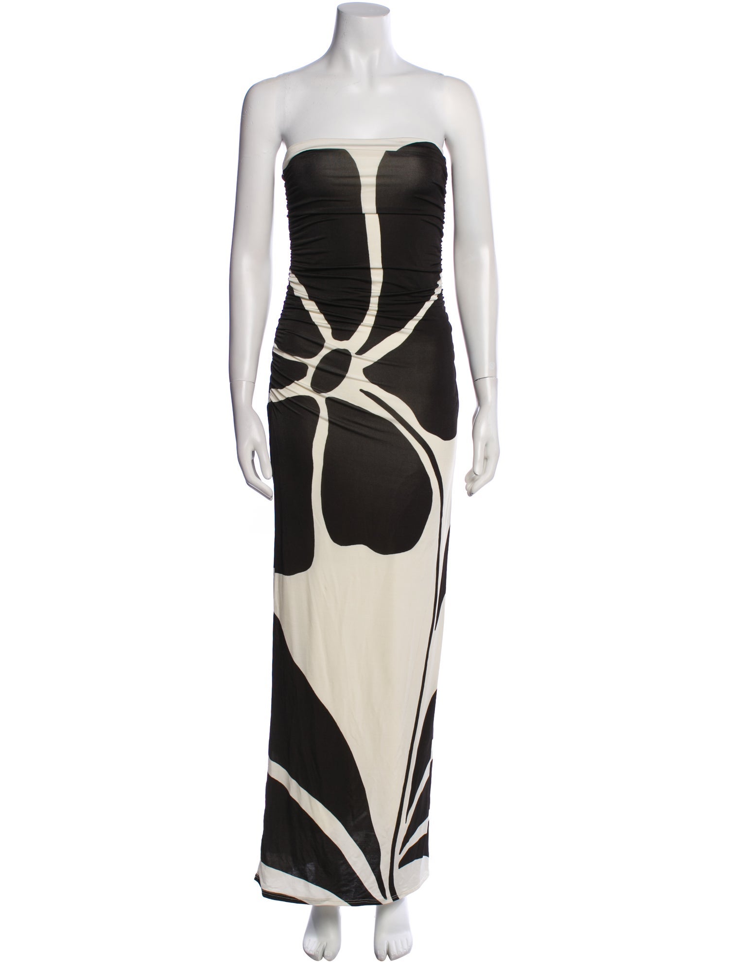 Cala de la Cruz Printed Long Dress