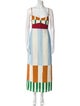 Cala de la Cruz Striped Long Dress
