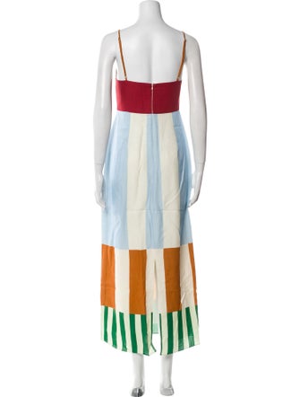 Cala de la Cruz Striped Long Dress