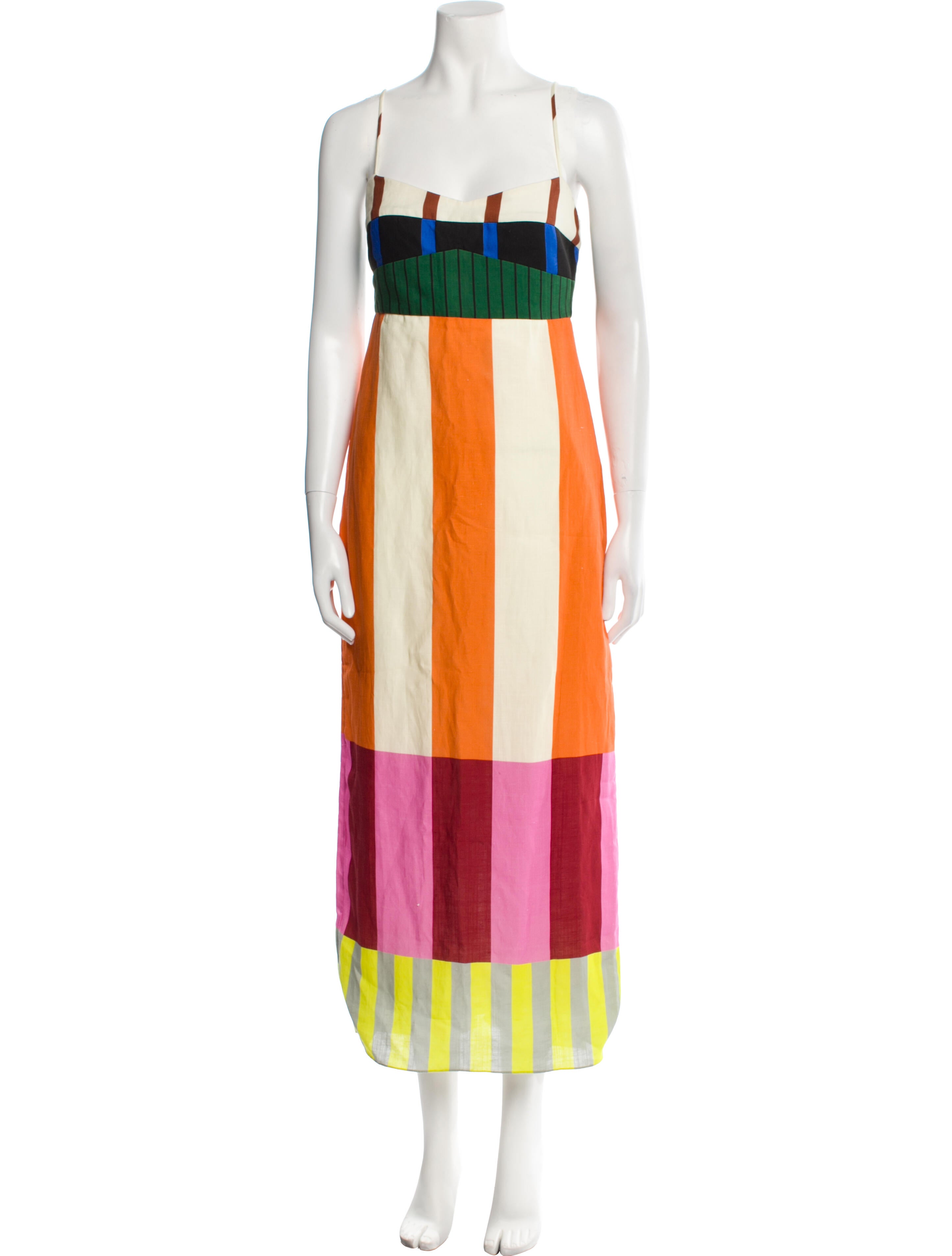 Cala de la Cruz Linen Long Dress w/ Tags