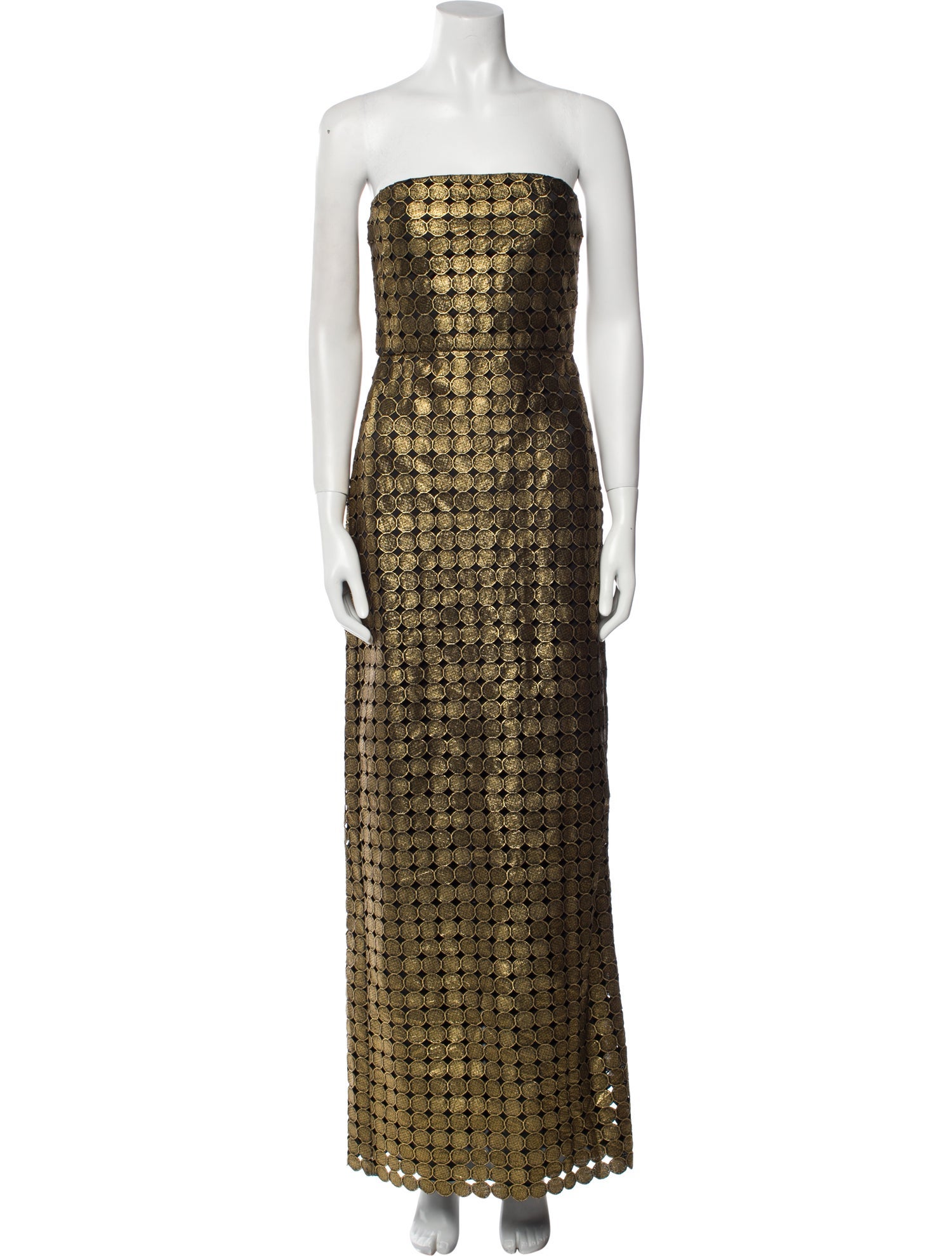 Cala de la Cruz Printed Long Dress w/ Tags