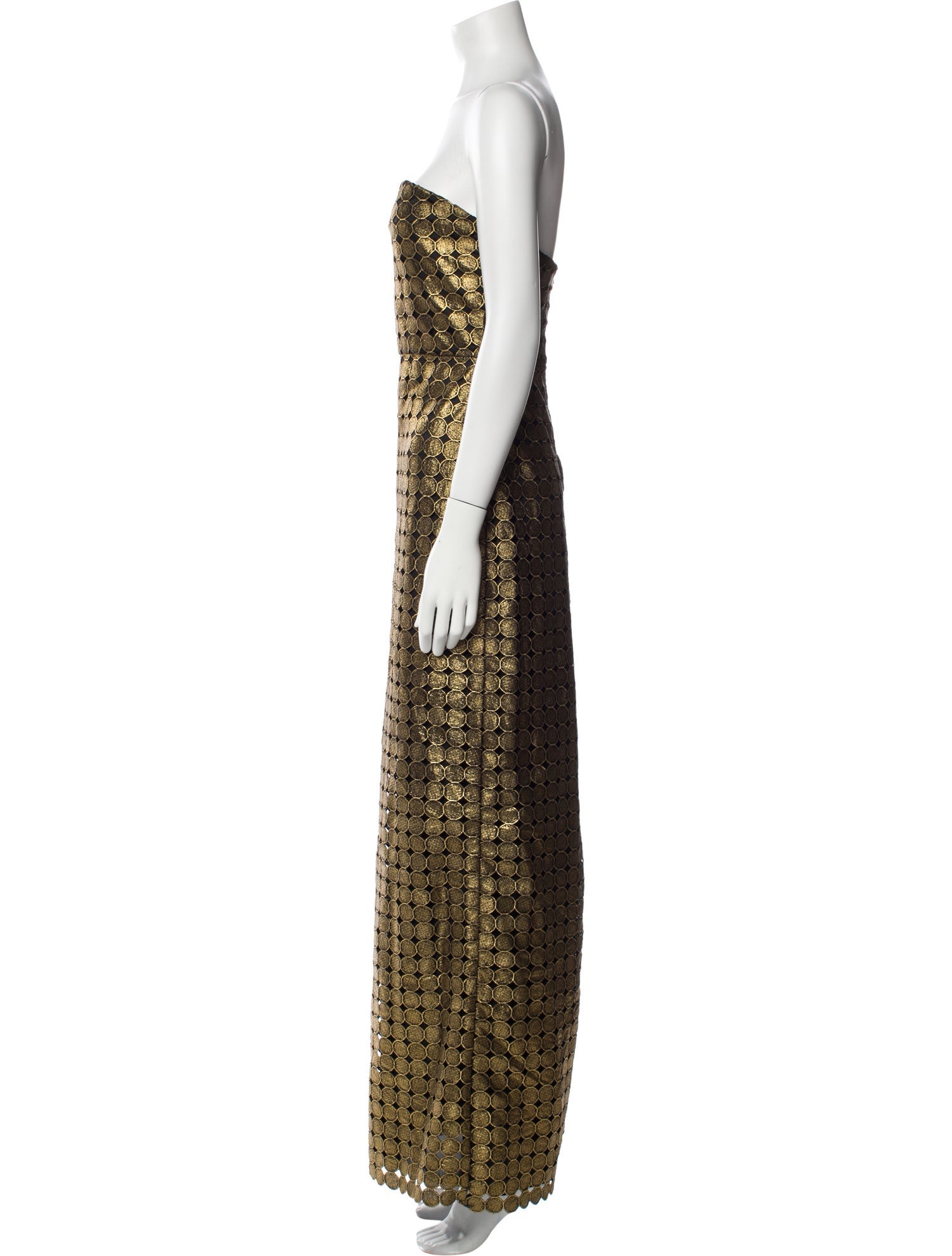 Cala de la Cruz Printed Long Dress w/ Tags