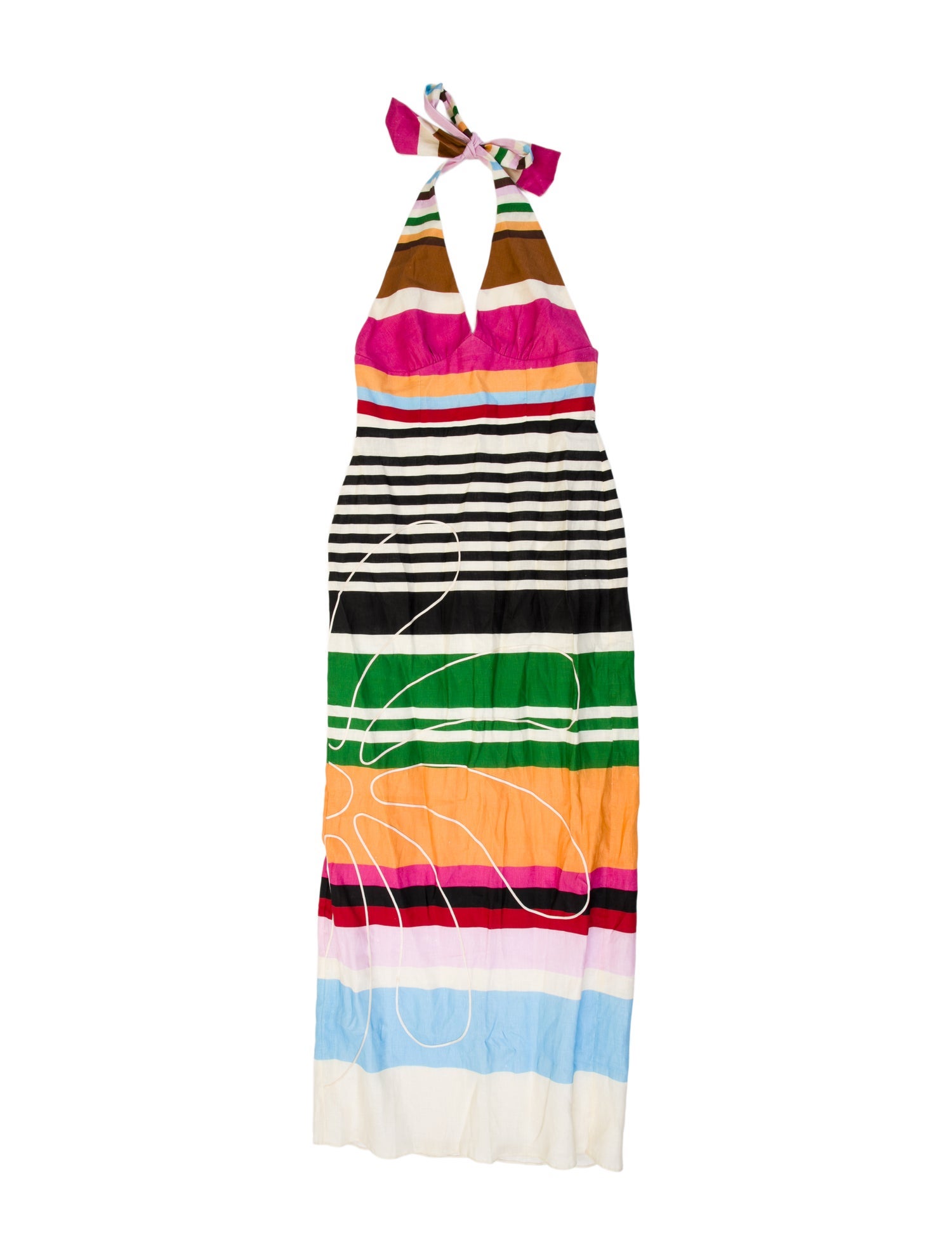 Cala de la Cruz Linen Long Dress w/ Tags