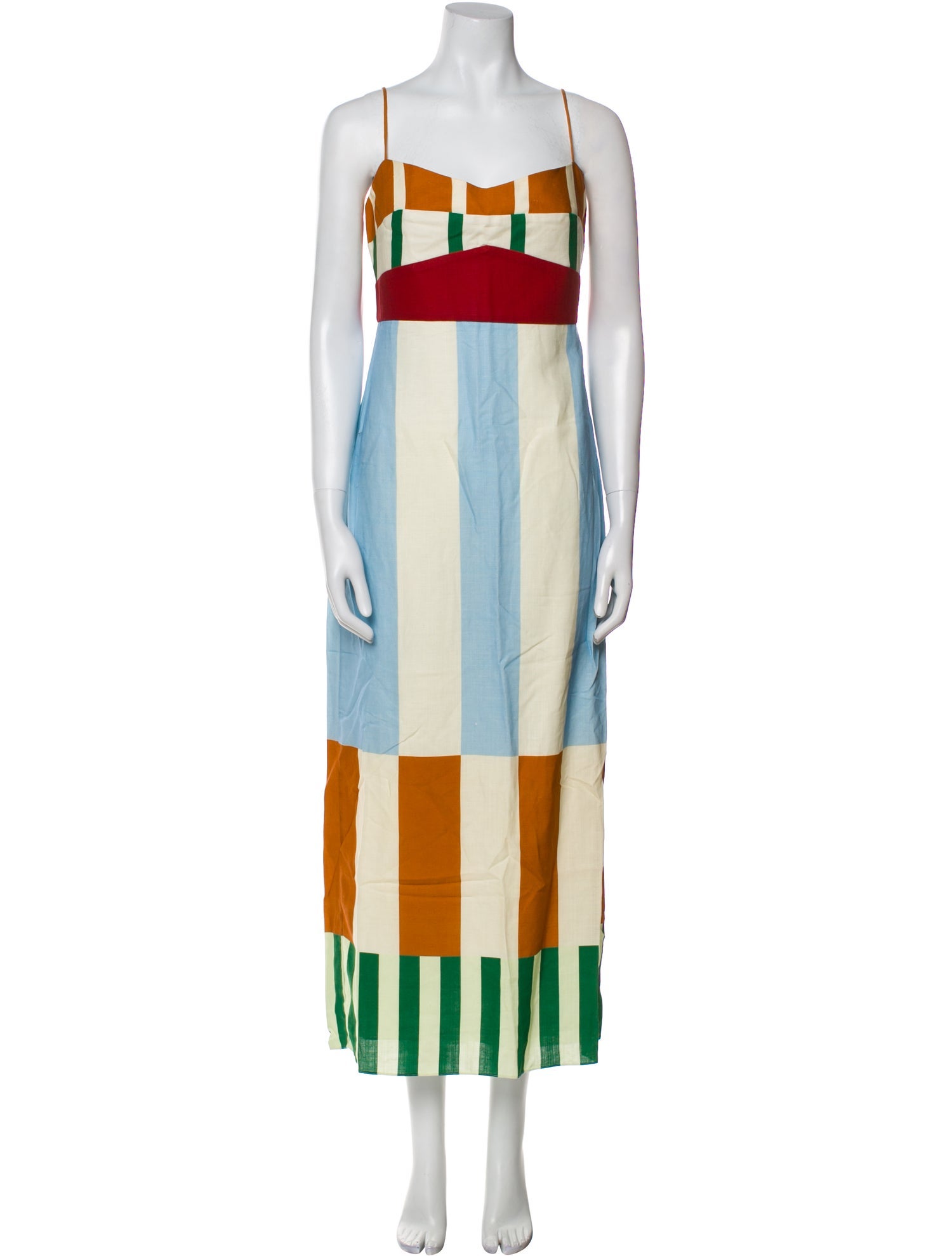 Cala de la Cruz Linen Midi Length Dress w/ Tags