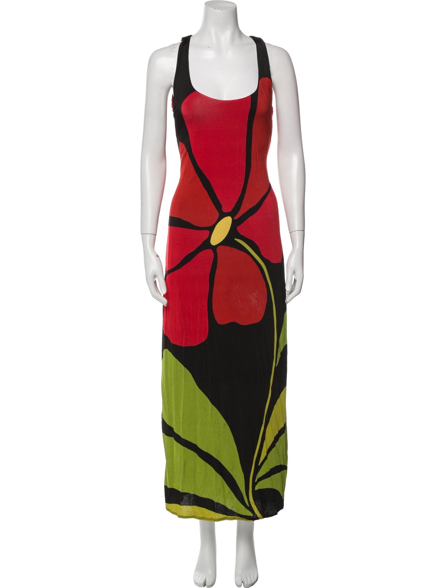Cala de la Cruz Printed Long Dress