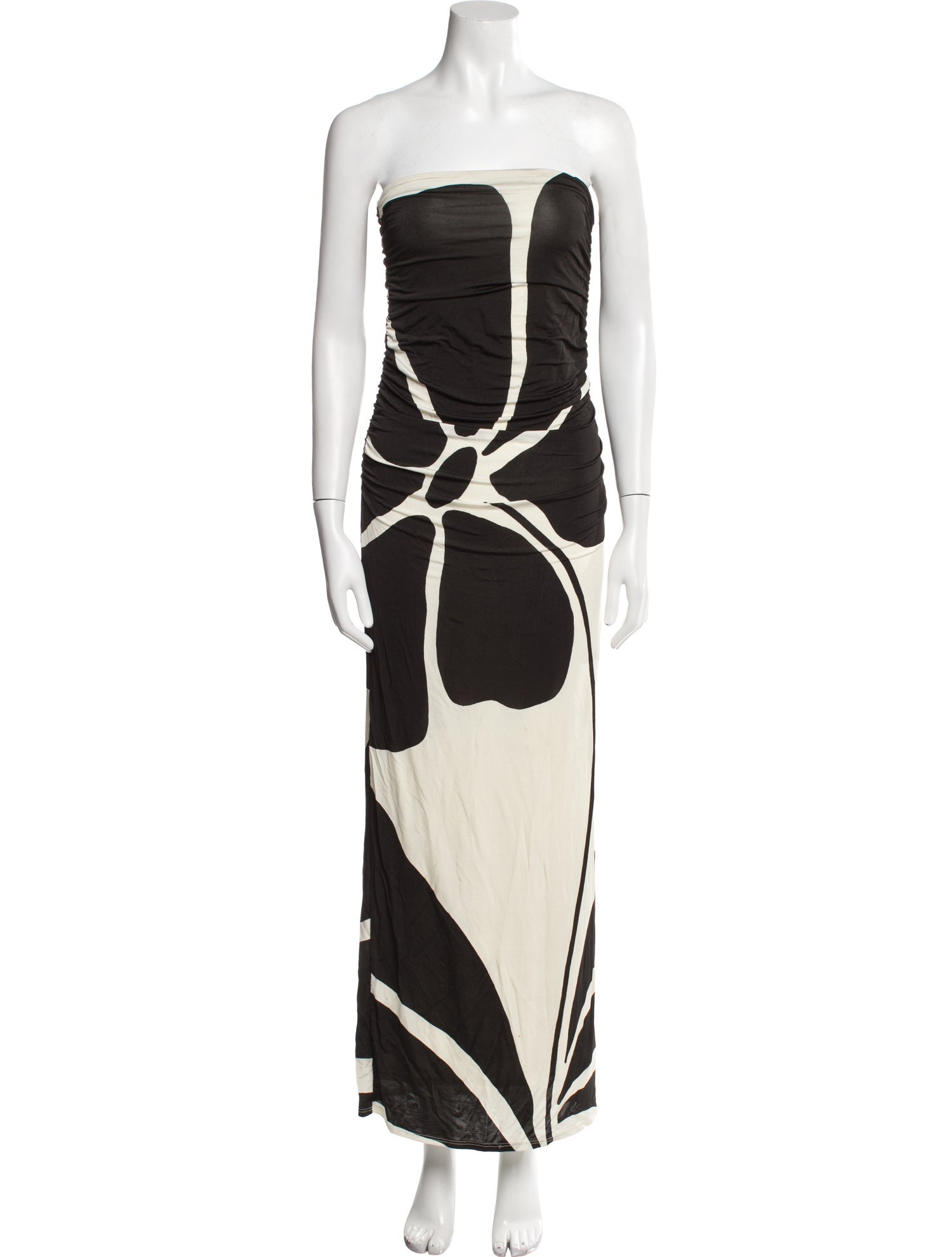 Cala de la Cruz Printed Long Dress