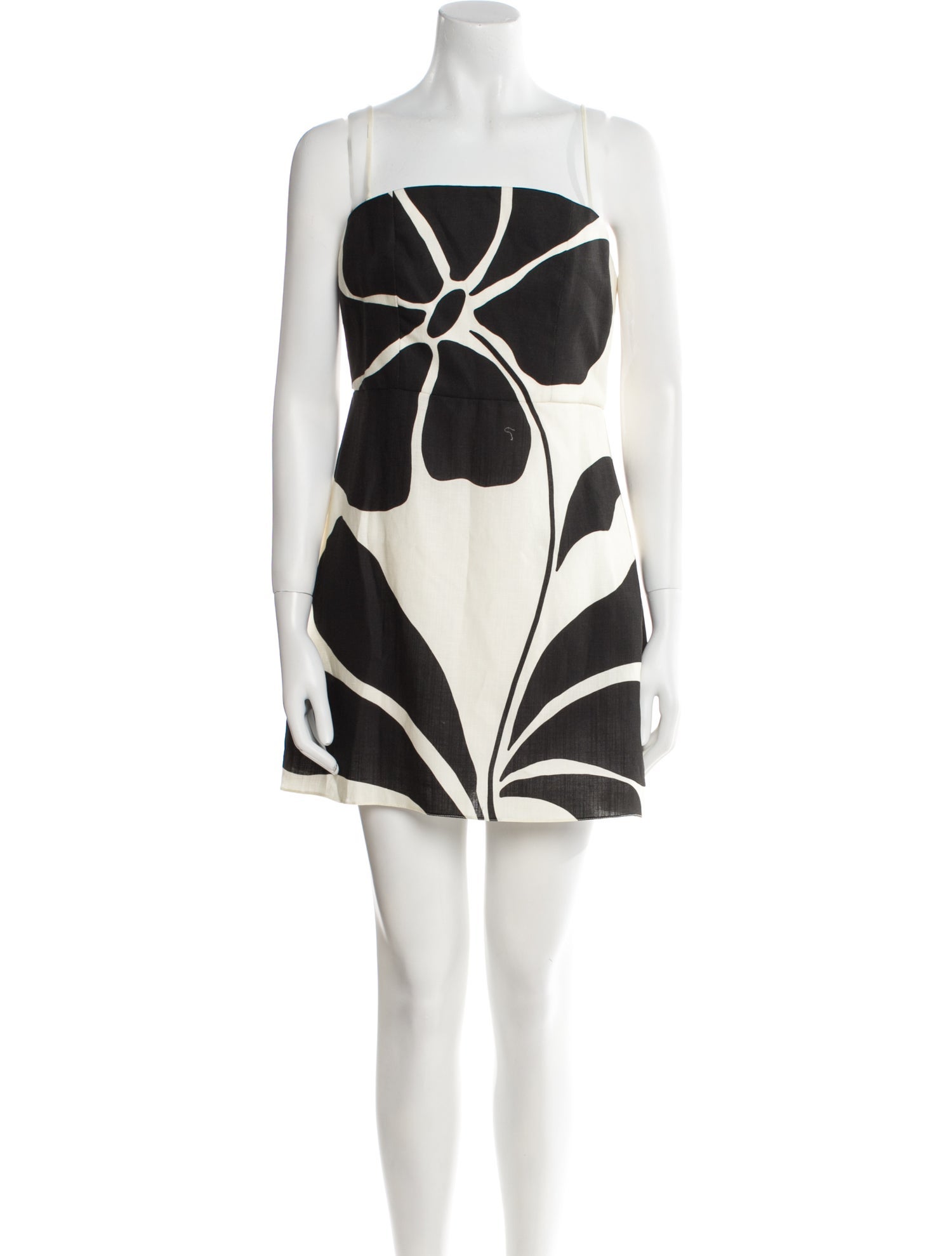 Cala de la Cruz Linen Mini Dress w/ Tags