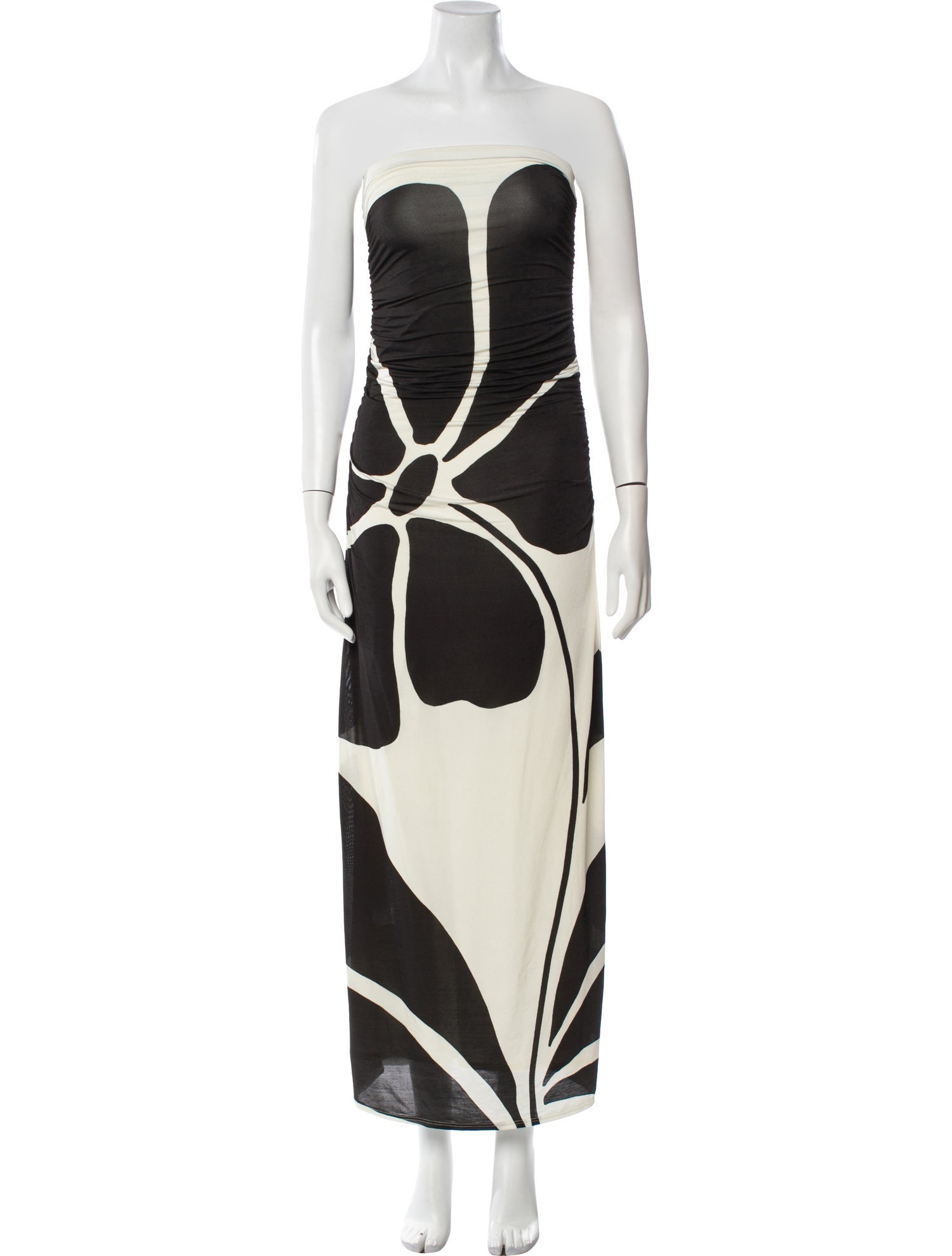 Cala de la Cruz Printed Midi Length Dress