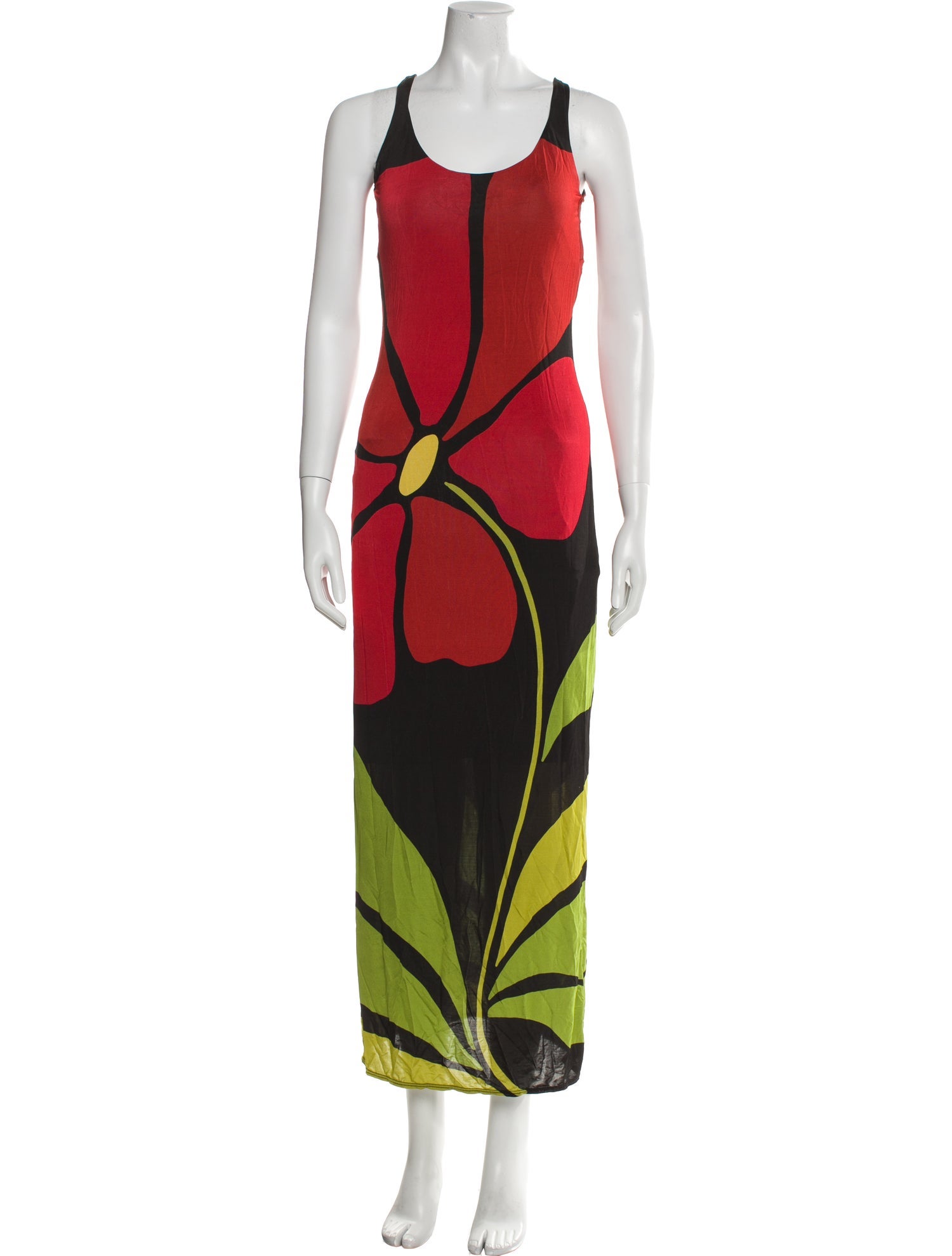Cala de la Cruz Printed Long Dress