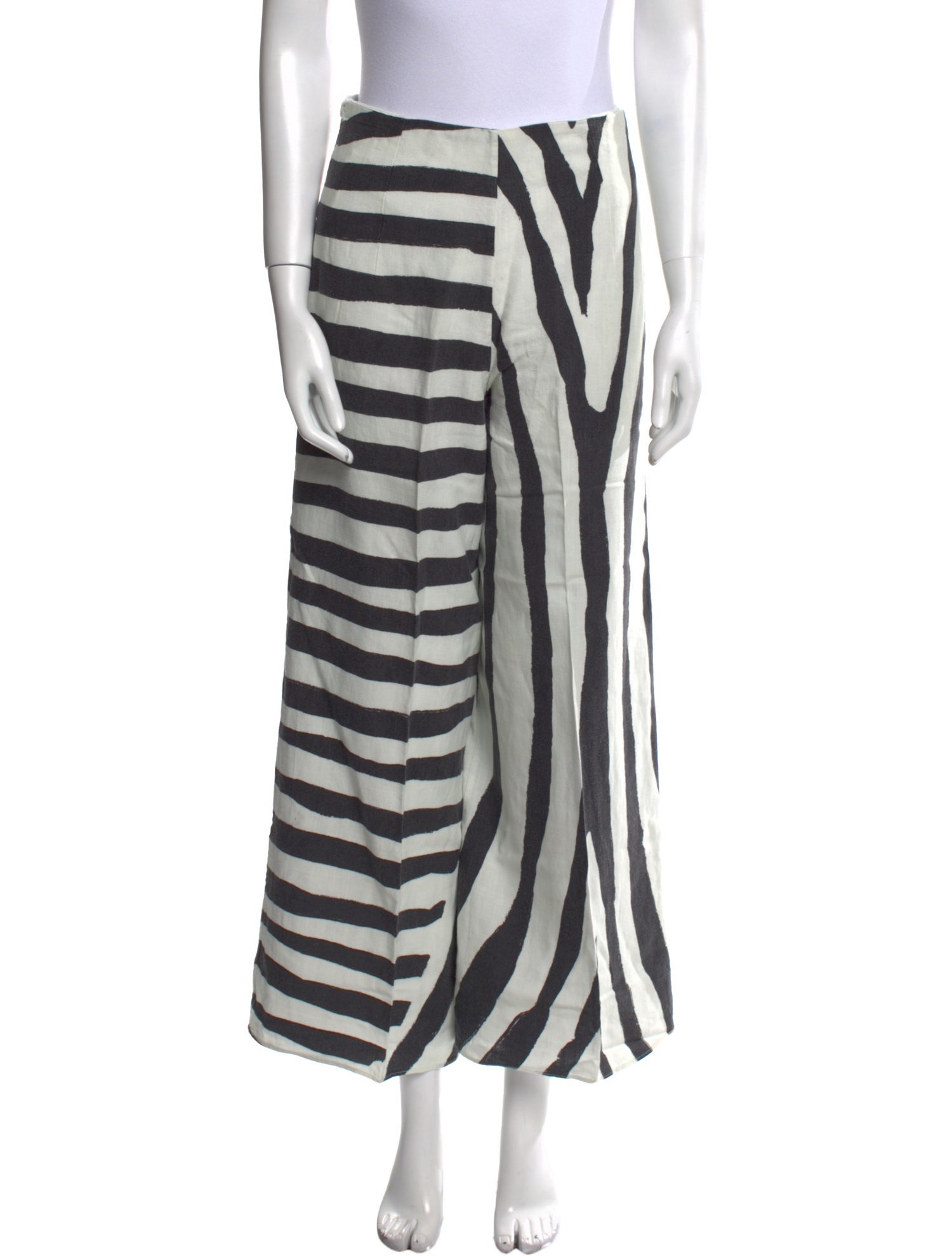 Cala de la Cruz Striped Wide Leg Pants