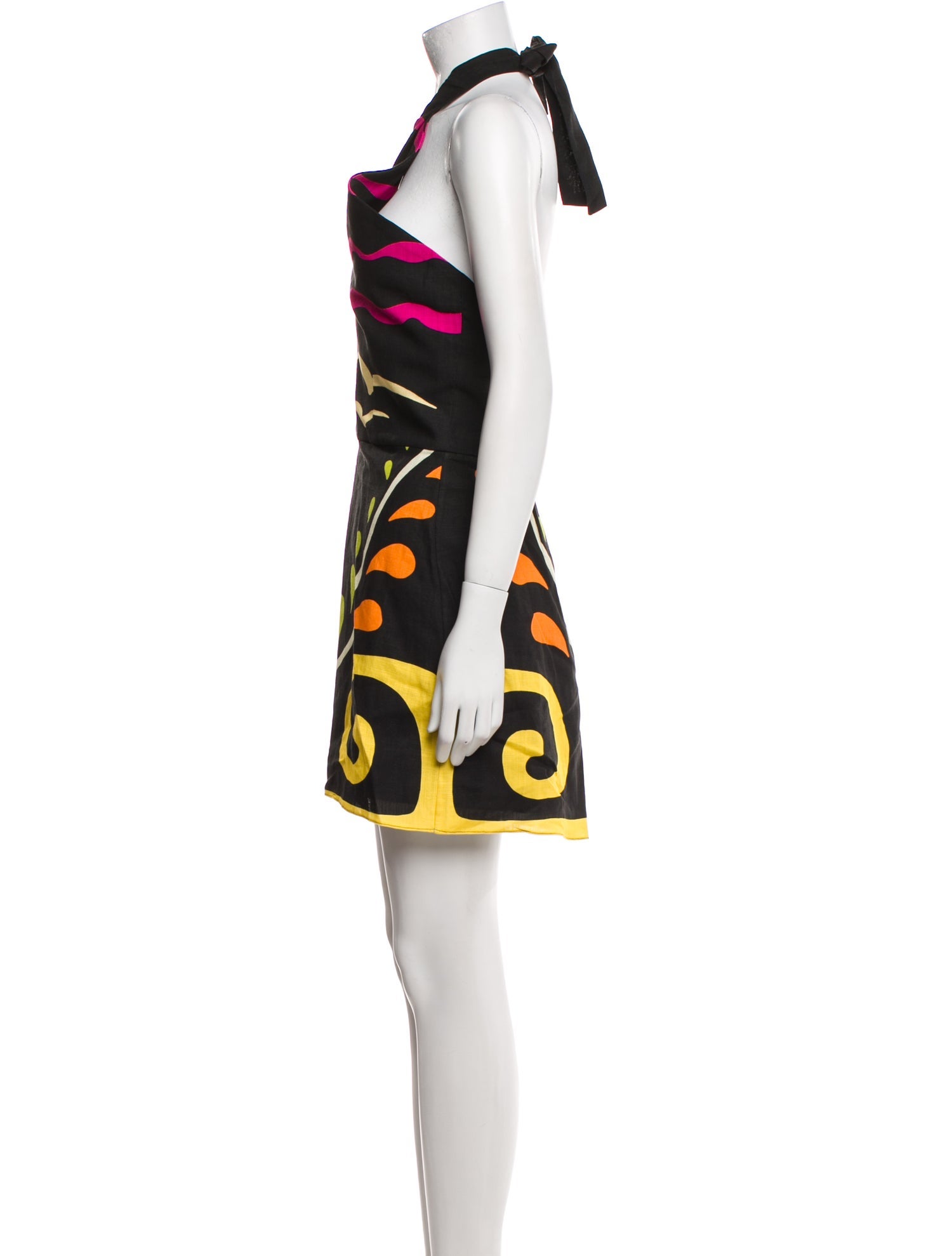 Cala de la Cruz Linen Mini Dress w/ Tags