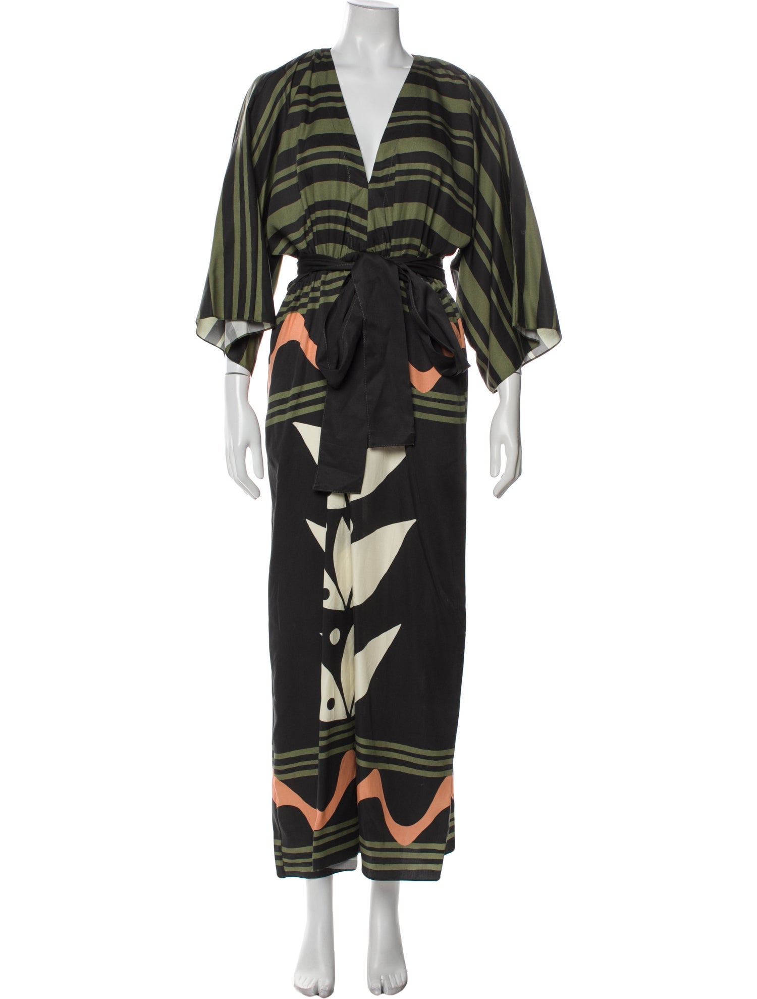 Cala de la Cruz Printed Long Dress