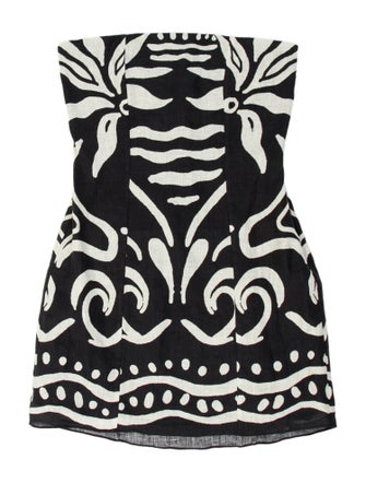 Cala de la Cruz Linen Mini Dress