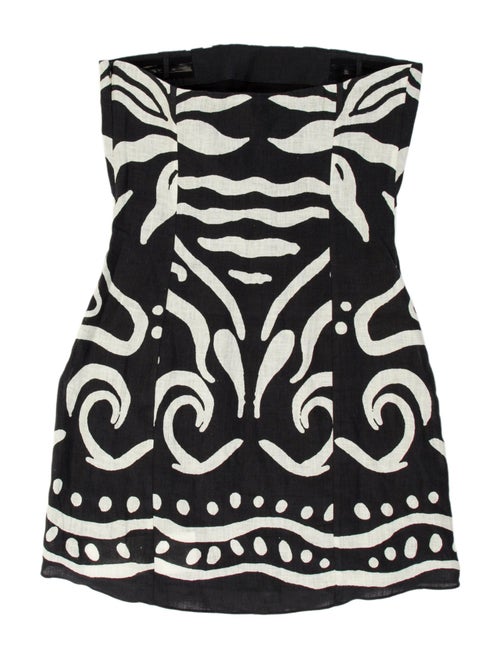 Cala de la Cruz Linen Mini Dress