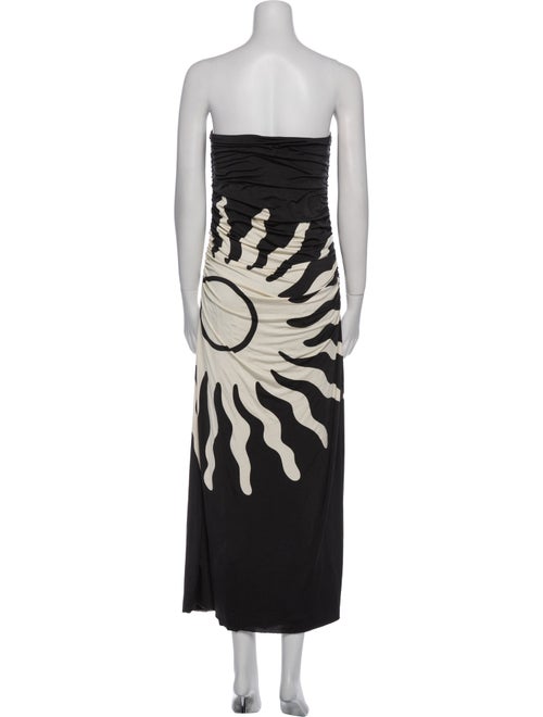 Cala de la Cruz Printed Midi Length Dress