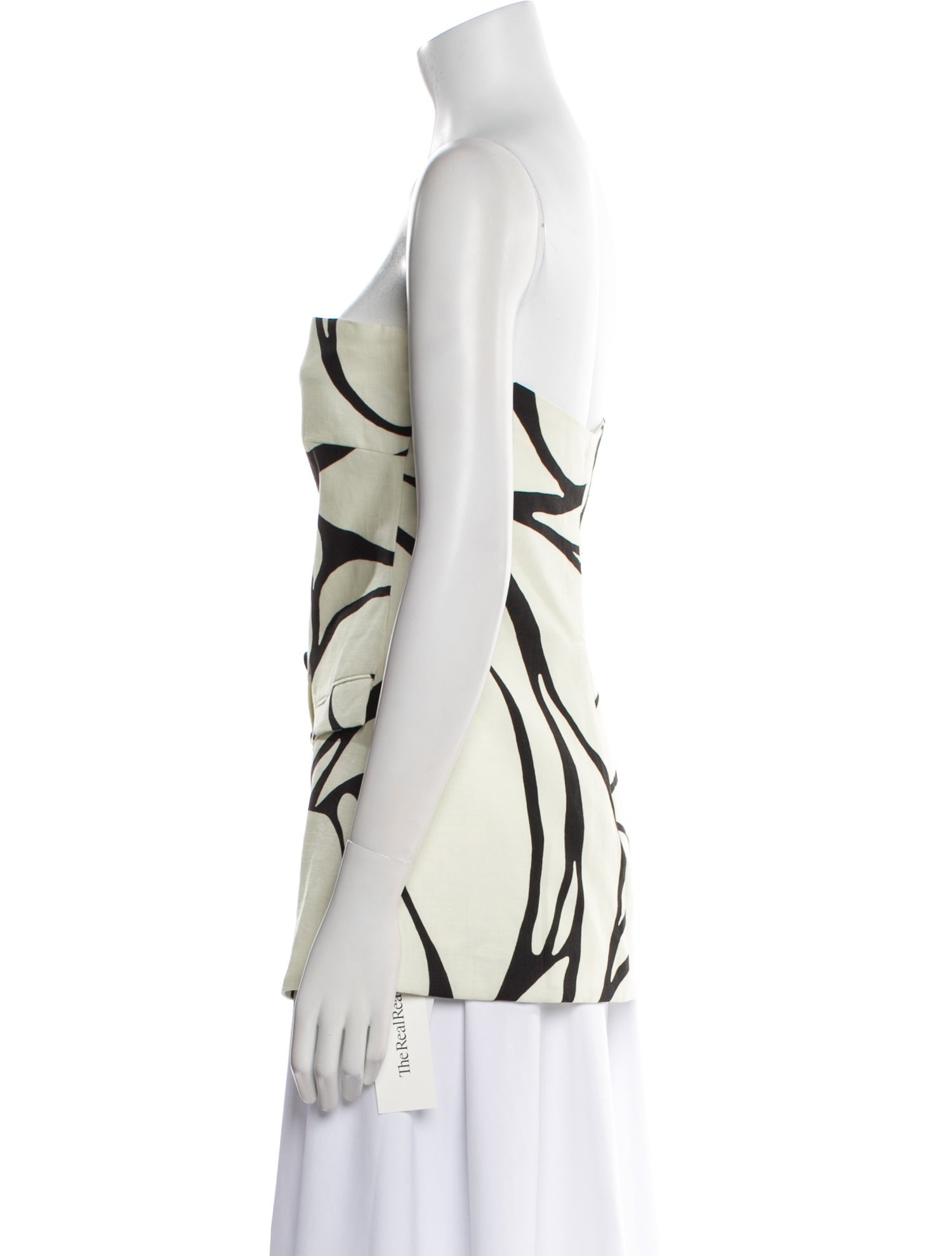 Cala de la Cruz Linen Printed Top