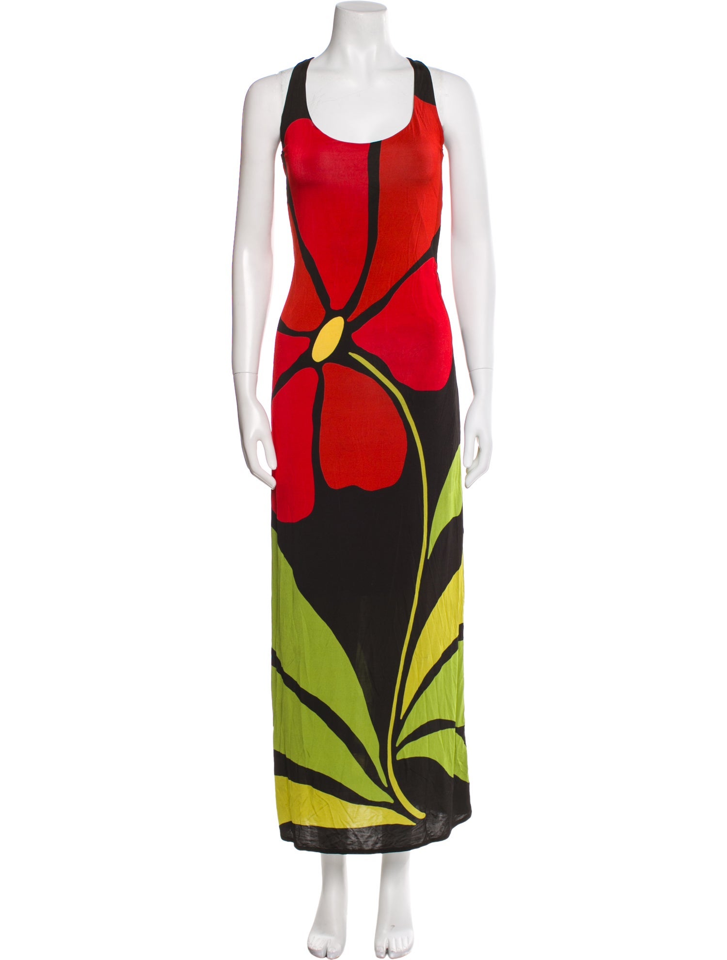 Cala de la Cruz Printed Long Dress