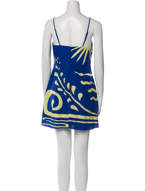 Cala de la Cruz Linen Mini Dress